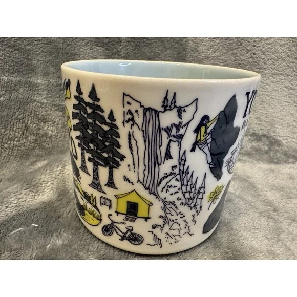 Starbucks Yosemite National Park Collectors Mug Cup Been There Series Pin Drop - Picture 3 of 6
